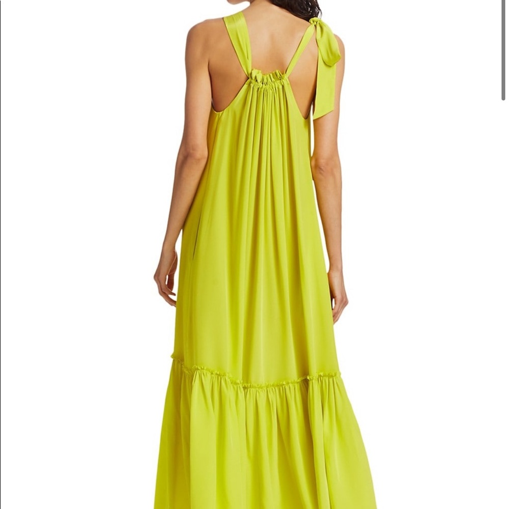 Le Superbe Ruched Tie Beach Gown